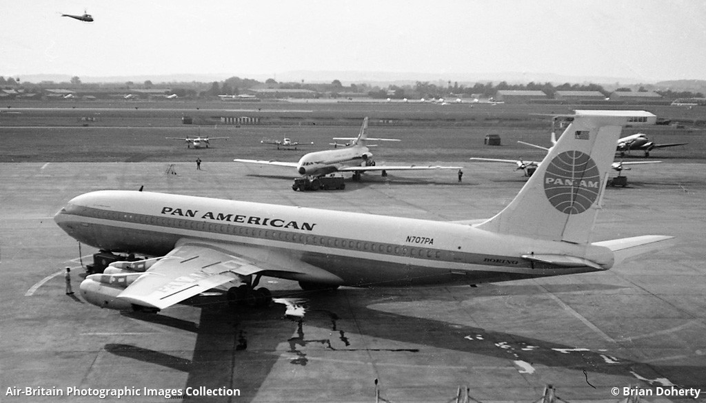 Boeing 707-121 | Pan American | N707PA | first 707 delivered to Pan Am 1958