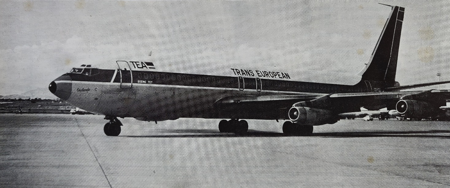 Boeing 707-131 | Transe European | OO-TEC