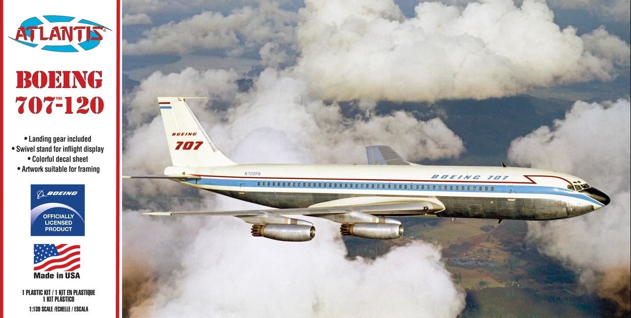 Boeing 707-120 - 1:139 - Atlantis-Models - H246 - Miniatuurshop