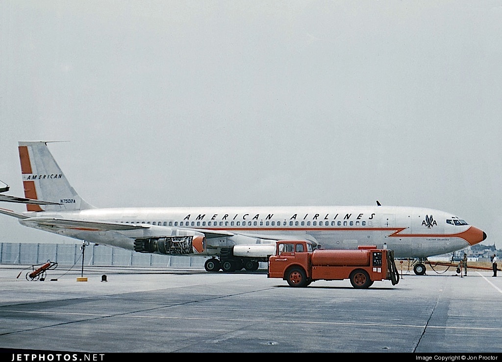 N7502A | Boeing 707-123 | American Airlines | Jon Proctor | JetPhotos