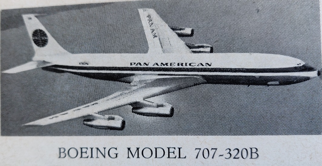 Boeing 707-320BPan Am in flight