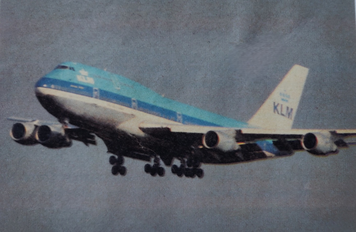 Boeing 747-300 | KLM | approaching for landing