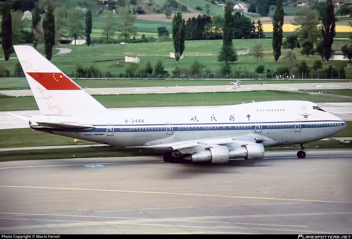 B-2444 CAAC Airlines Boeing 747SP-J6 Photo by Mario Ferioli | ID 1155280 |  Planespotters.net