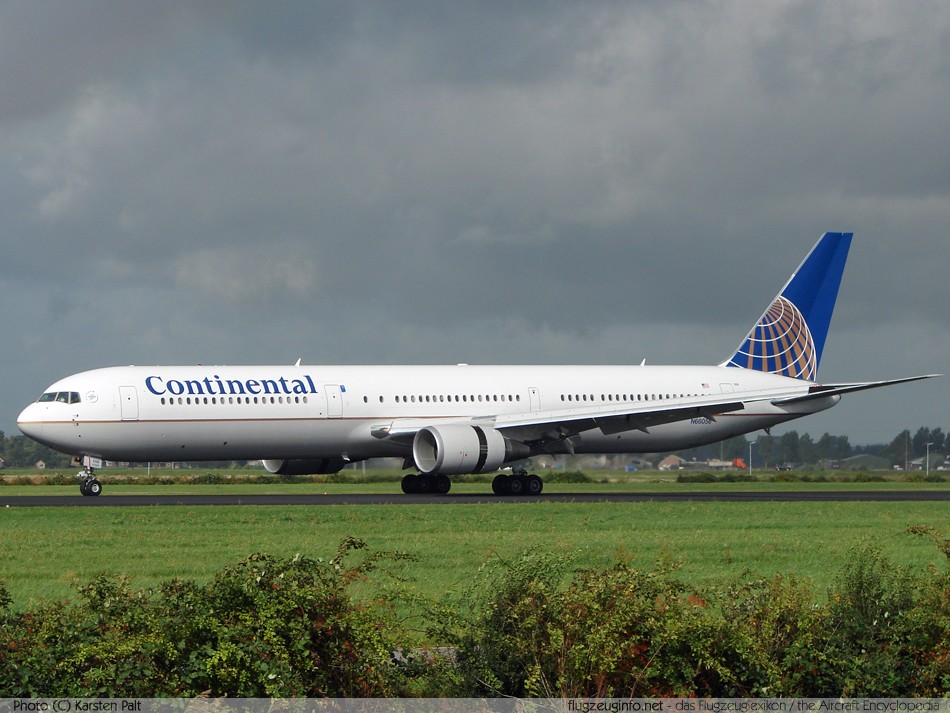 Boeing 767-400ER | Continental Airlines |