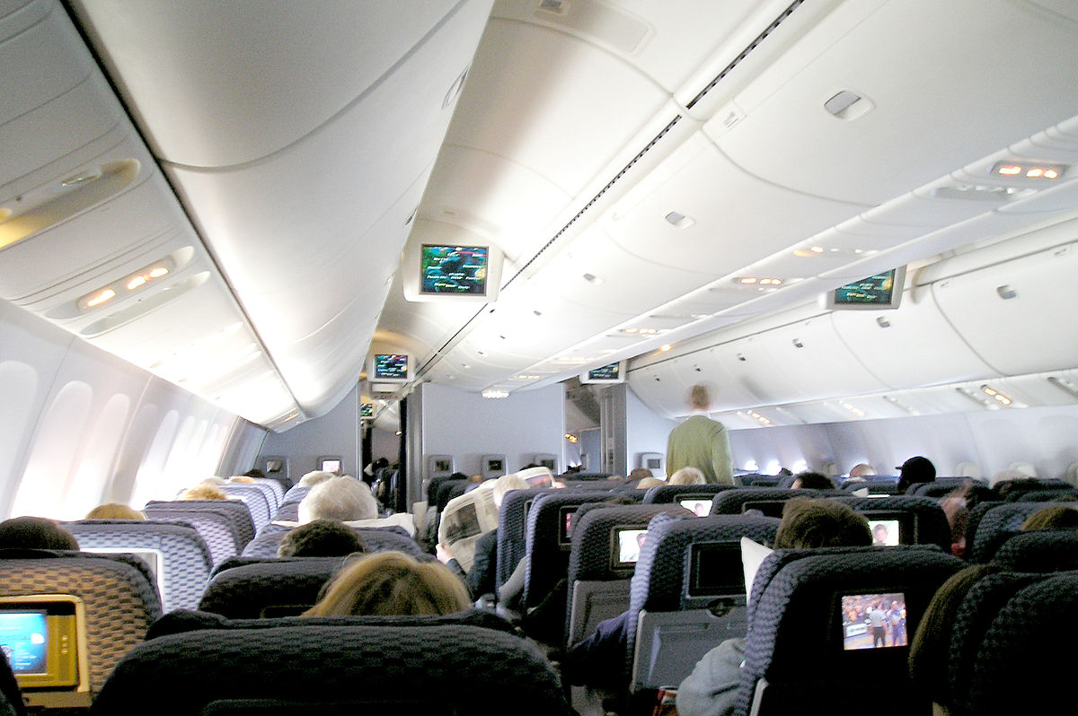 Boeing 767-400ER cabin interior