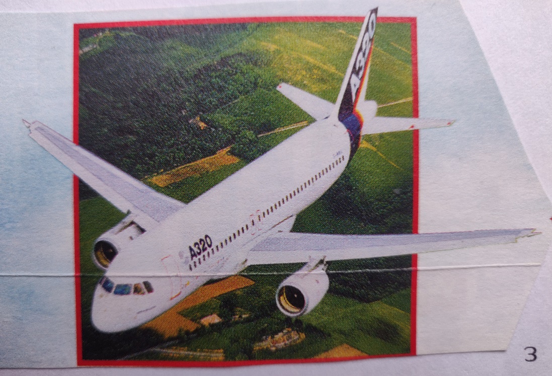 Airbus A320 prototype in flight