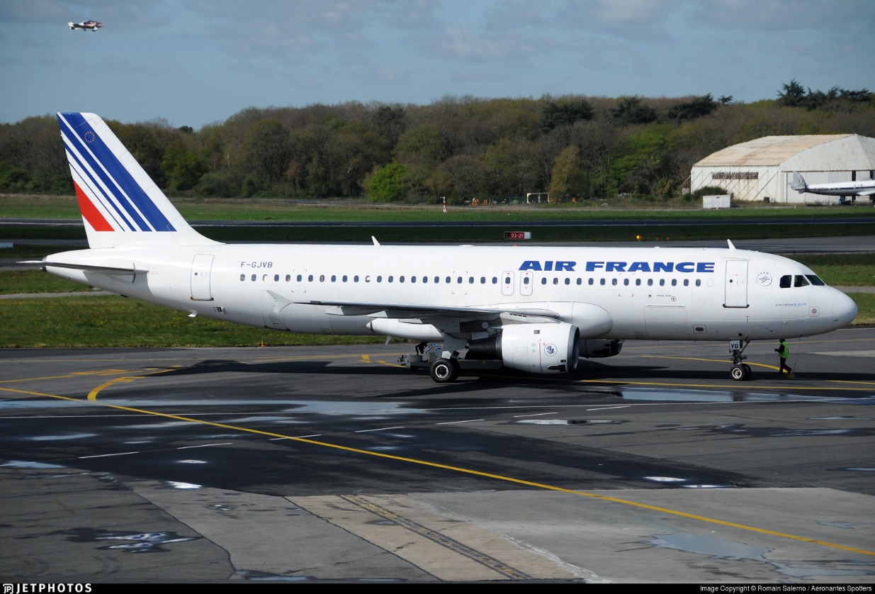 F-GJVB - Airbus A320-211 - Air France Nantes April 2009