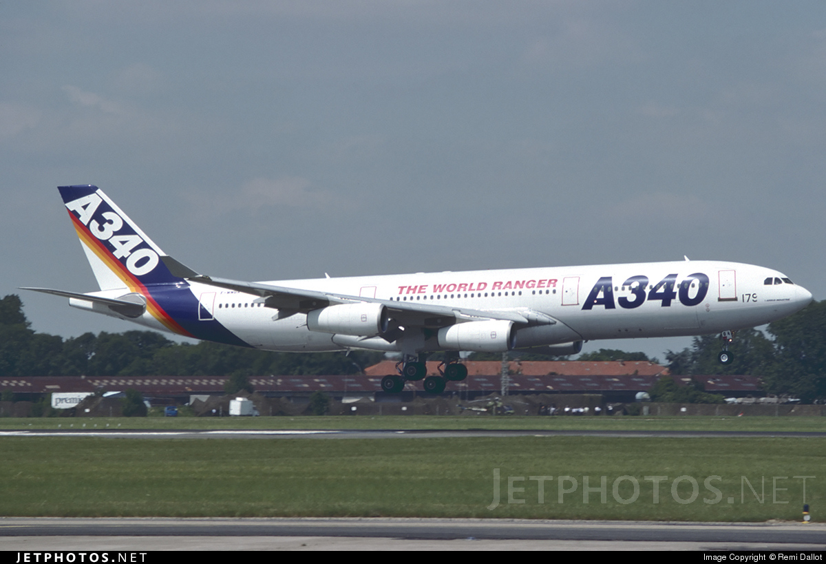 F-WWBA - Airbus A340-211 - Airbus Industrie | The World Ranger