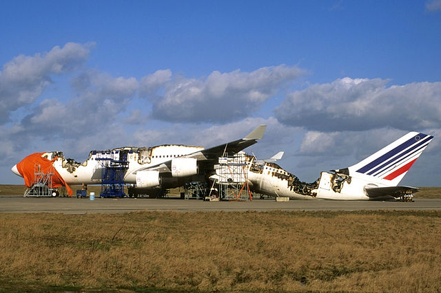 Airbus A340-200 | Air France | F-GNIA | A340 destroyed by fire