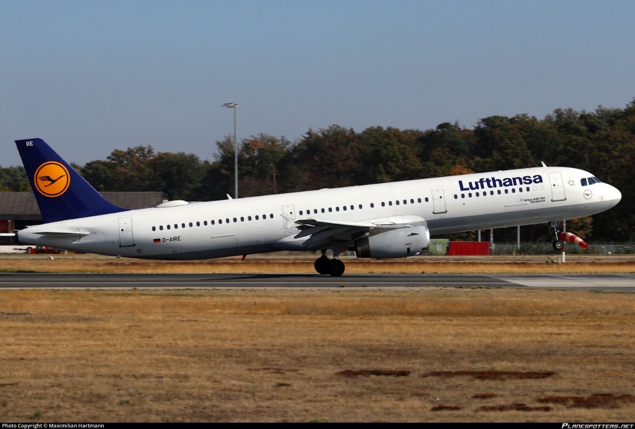 D-AIRE Lufthansa Airbus A321-131 photographed at Frankfurt Rhein-Main (FRA / EDDF) by Maximilian Hartmann