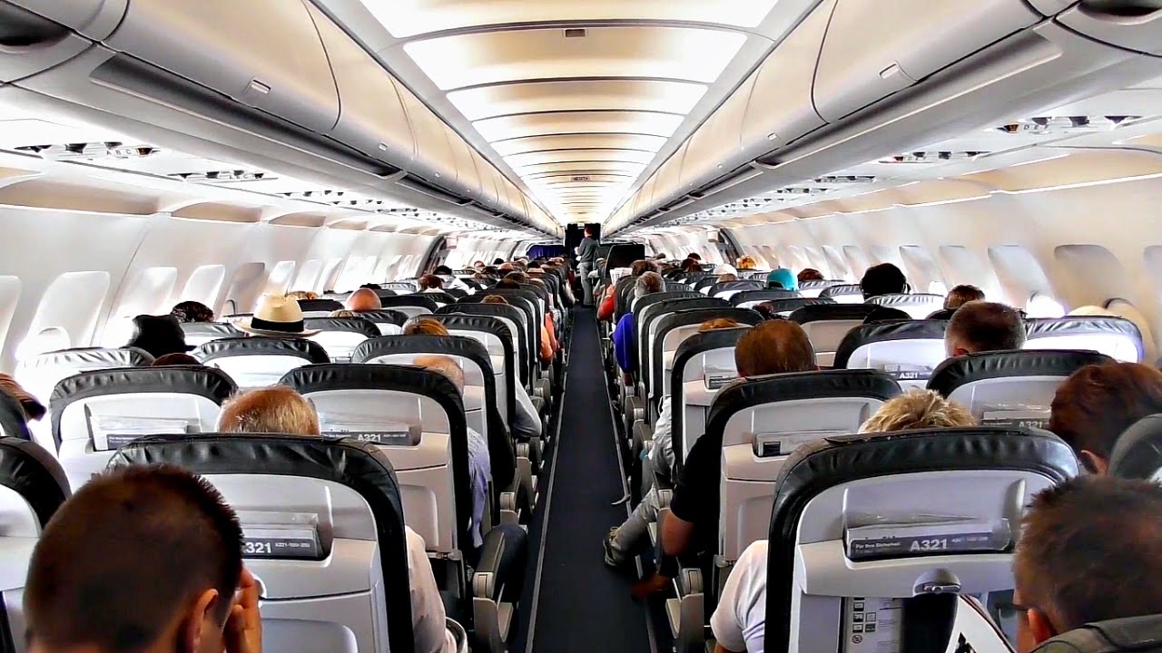 Lufthansa A321 photo interior | TRIP REPORT | Lufthansa | Airbus A321 | Munich - Malaga | Economy | YouTube