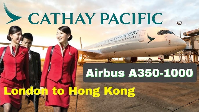 Cathay Pacific A350-1000 London to Hong Kong Economy