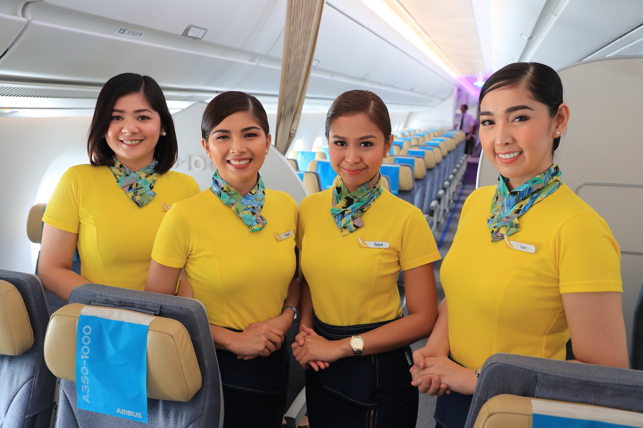 Airbus A350-1000 | Cebu Pacific | cabin crew