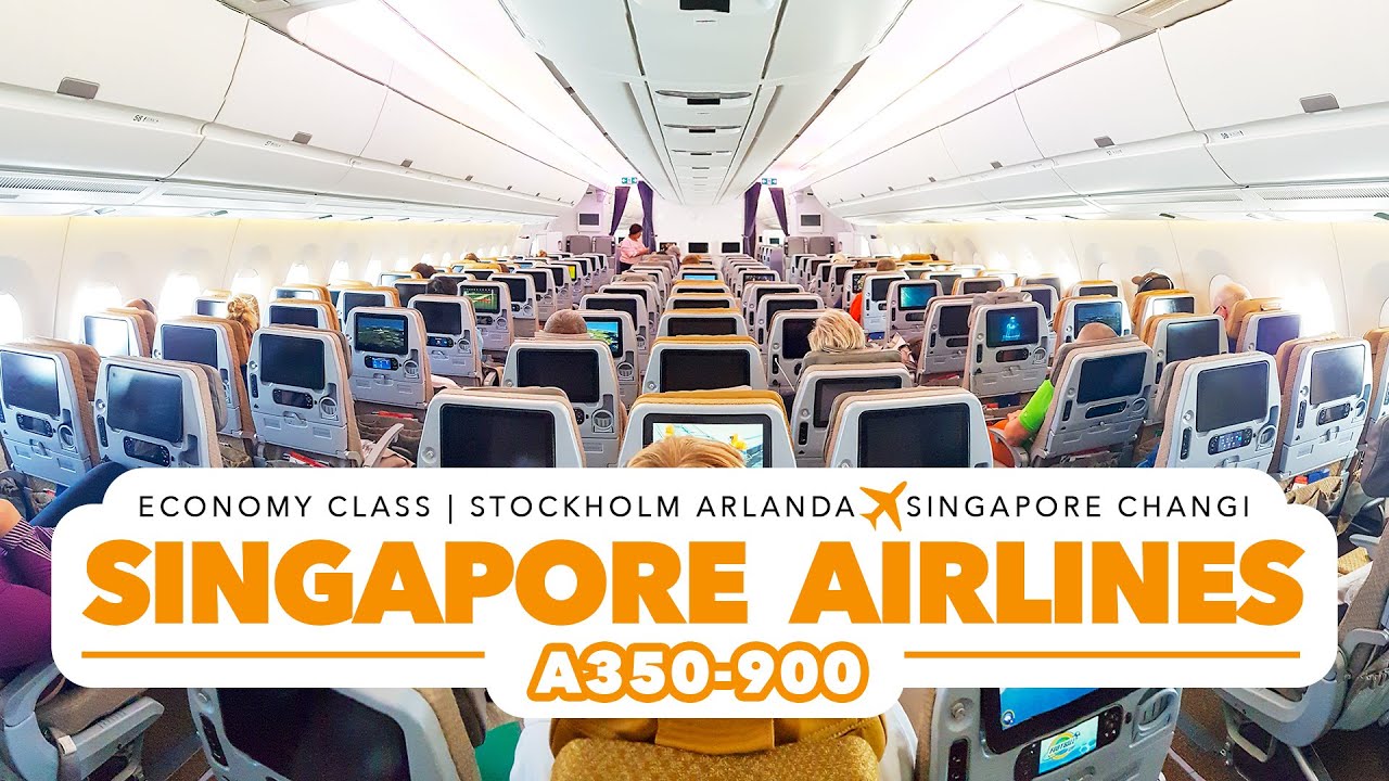 SINGAPORE AIRLINES A350-900 | Economy class to Singapore