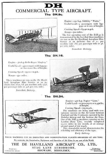 Afbeeldingsresultaat voor De havilland DH9C