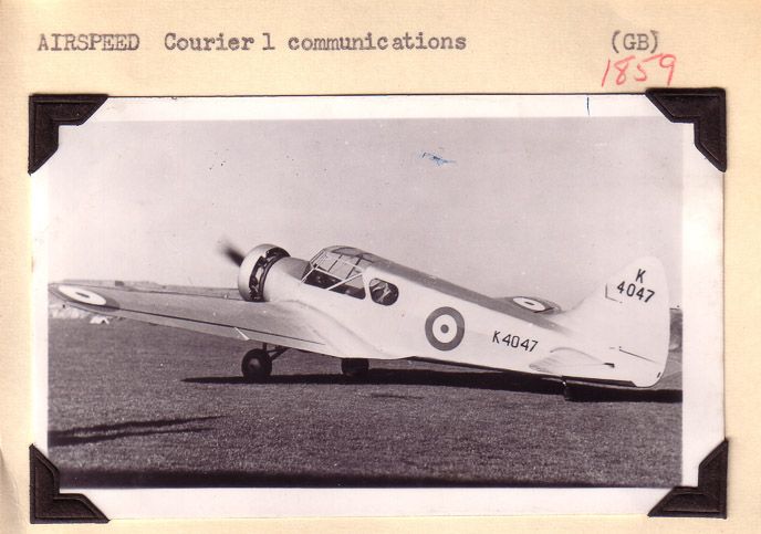 historicaircraft.org | Courier, British aircraft, Communications