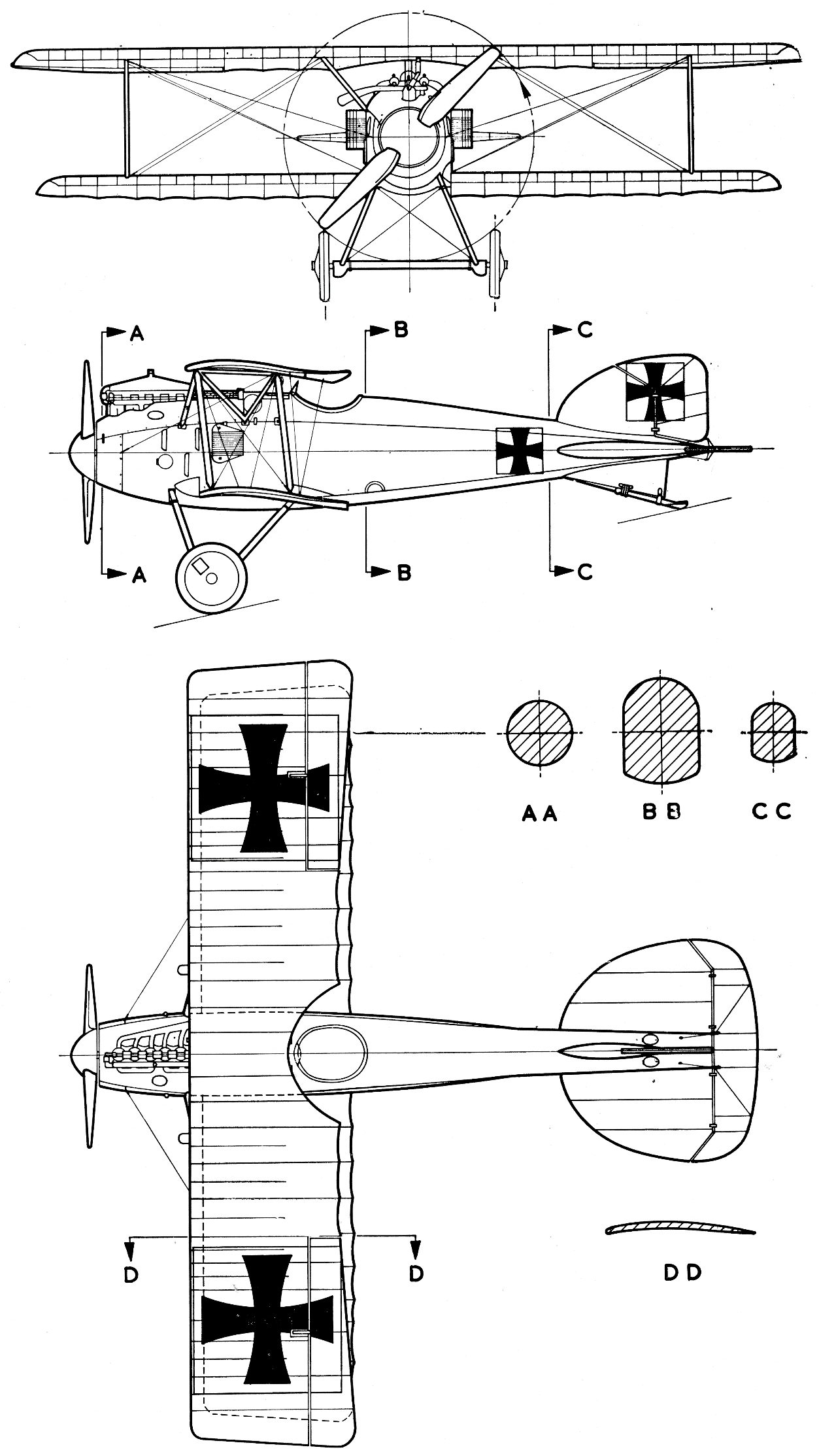 Afbeeldingsresultaat voor Albatros D.II