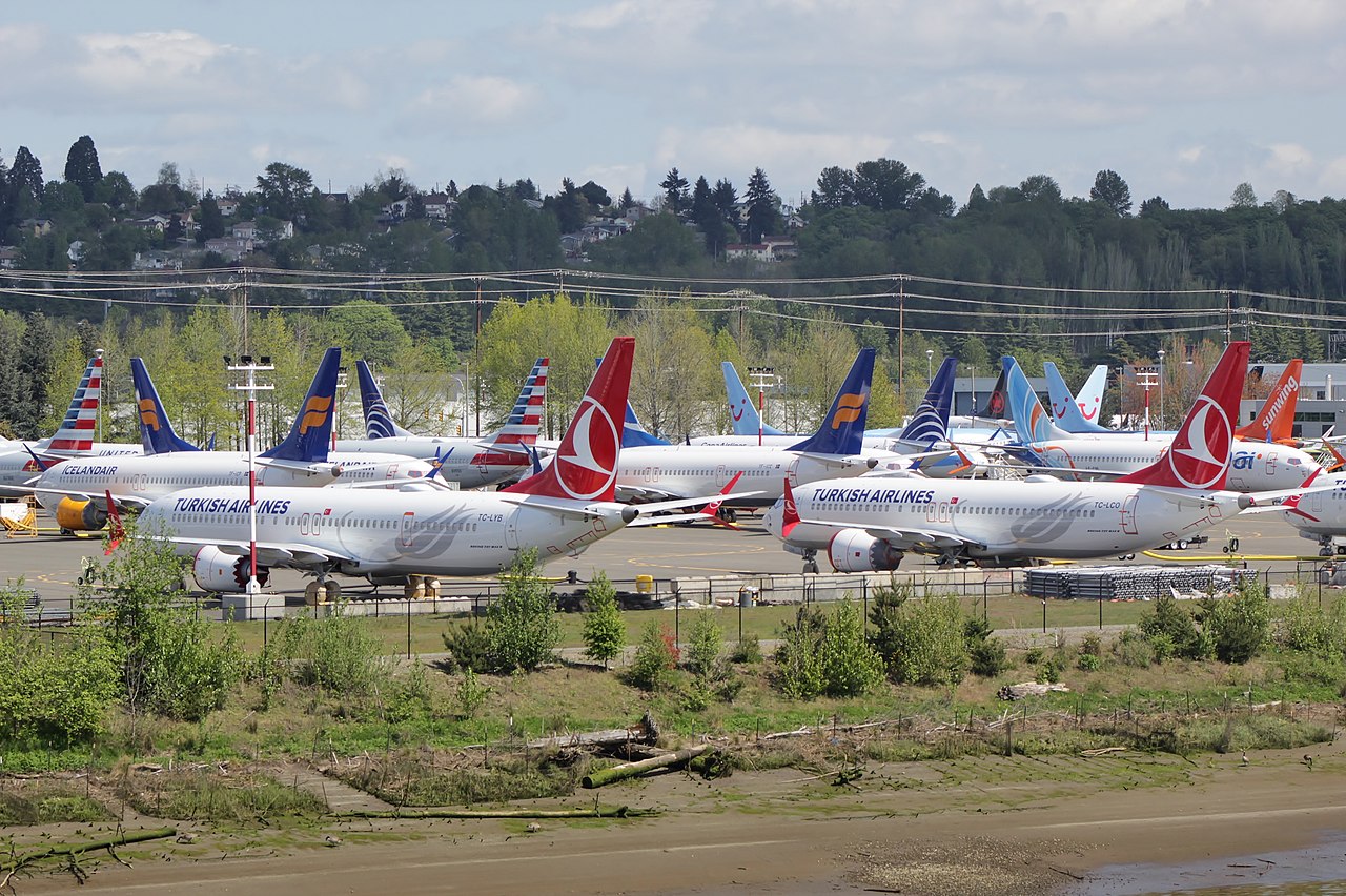 737 MAX stored after grounding