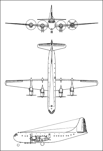 Boeing 377 Stratocruiser - passenger