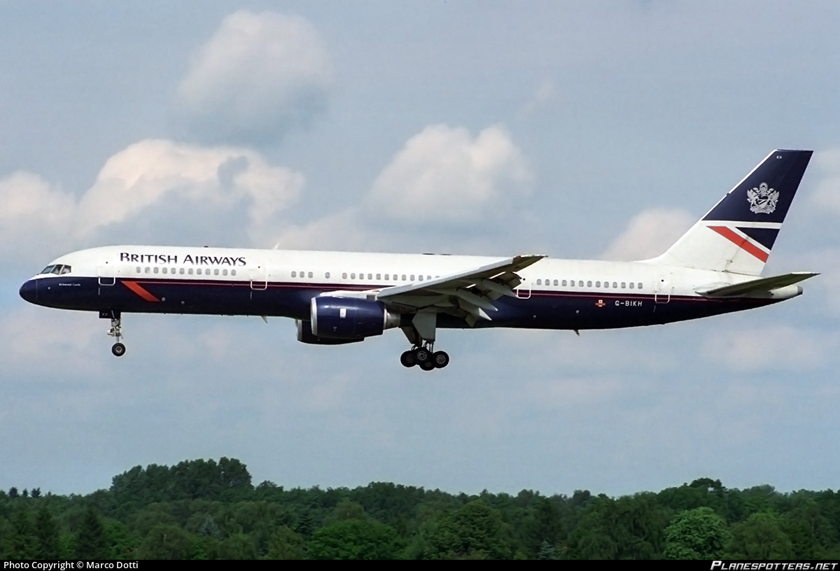 G-BIKH British Airways Boeing 757-236 photographed at Hamburg Fuhlsbuettel (HAM / EDDH) by Marco Dotti
