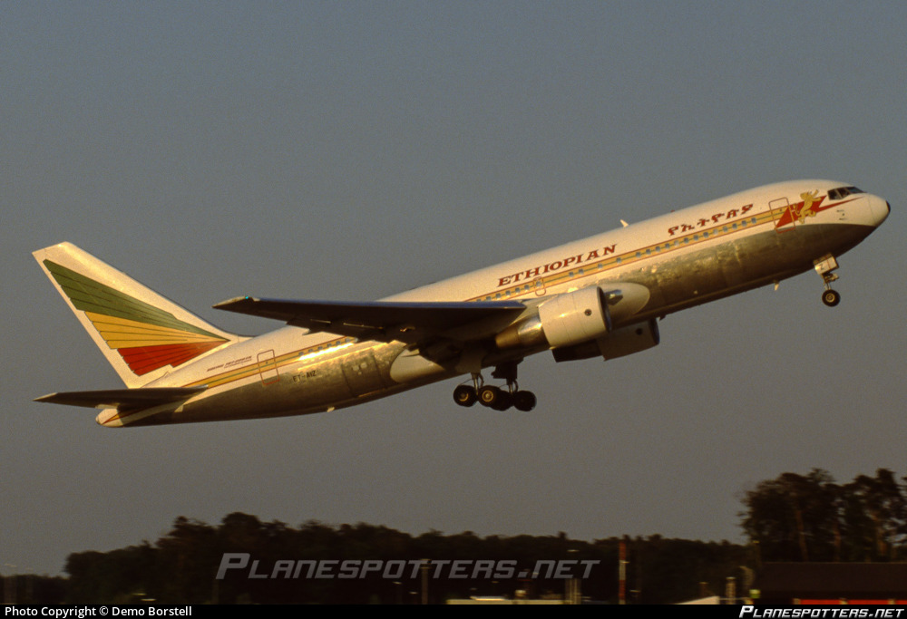 ET-AIZ Ethiopian Airlines Boeing 767-260ER photographed at Frankfurt Rhein-Main (FRA / EDDF) by Demo Borstell