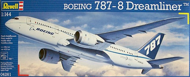 Revell Boeing 787-8 Dreamliner - Doezelf.nl | N787ZA scale model