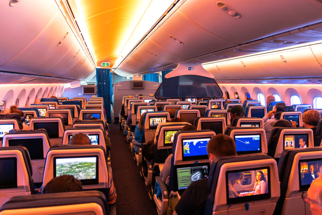 Boeing 787-9 | KLM | cabin interior