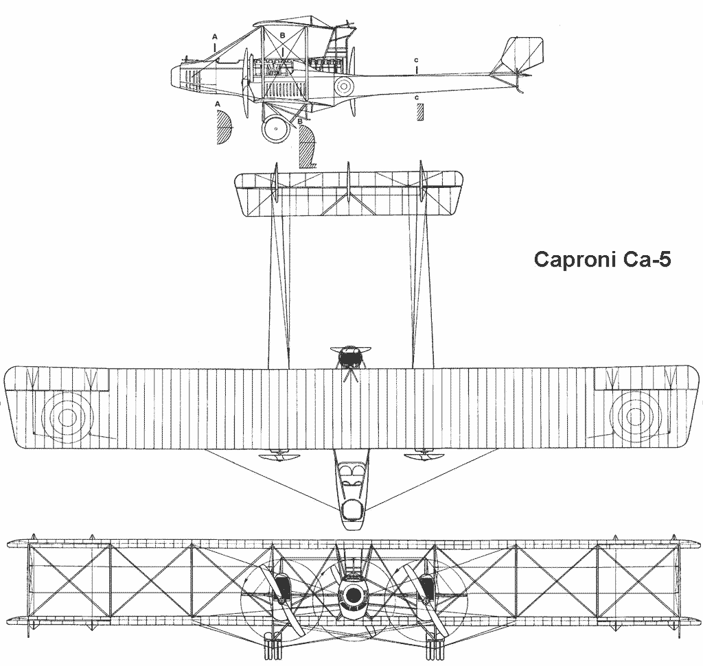 Afbeeldingsresultaat voor Caproni Ca.5