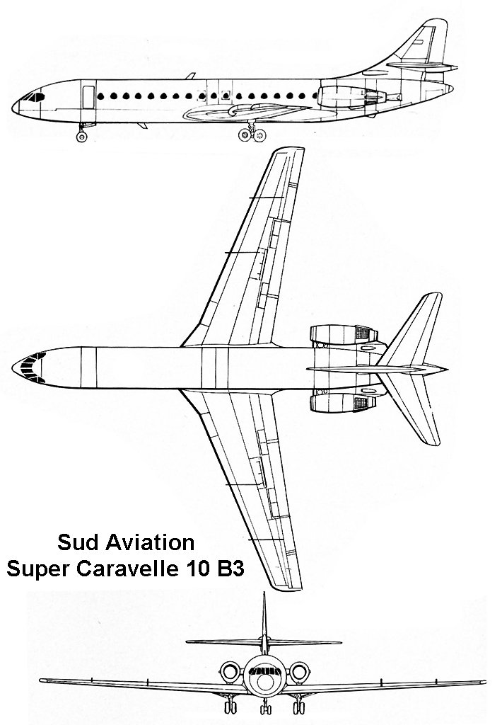 Sud-Aviation SE-210 Caravelle 10B