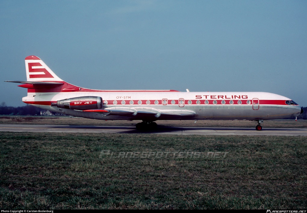 OY-STM Sterling Airways Sud Aviation SE 210 Caravelle 10B (Super-Caravelle)  Photo by Carsten Bodenburg | ID 630375 | Planespotters.net