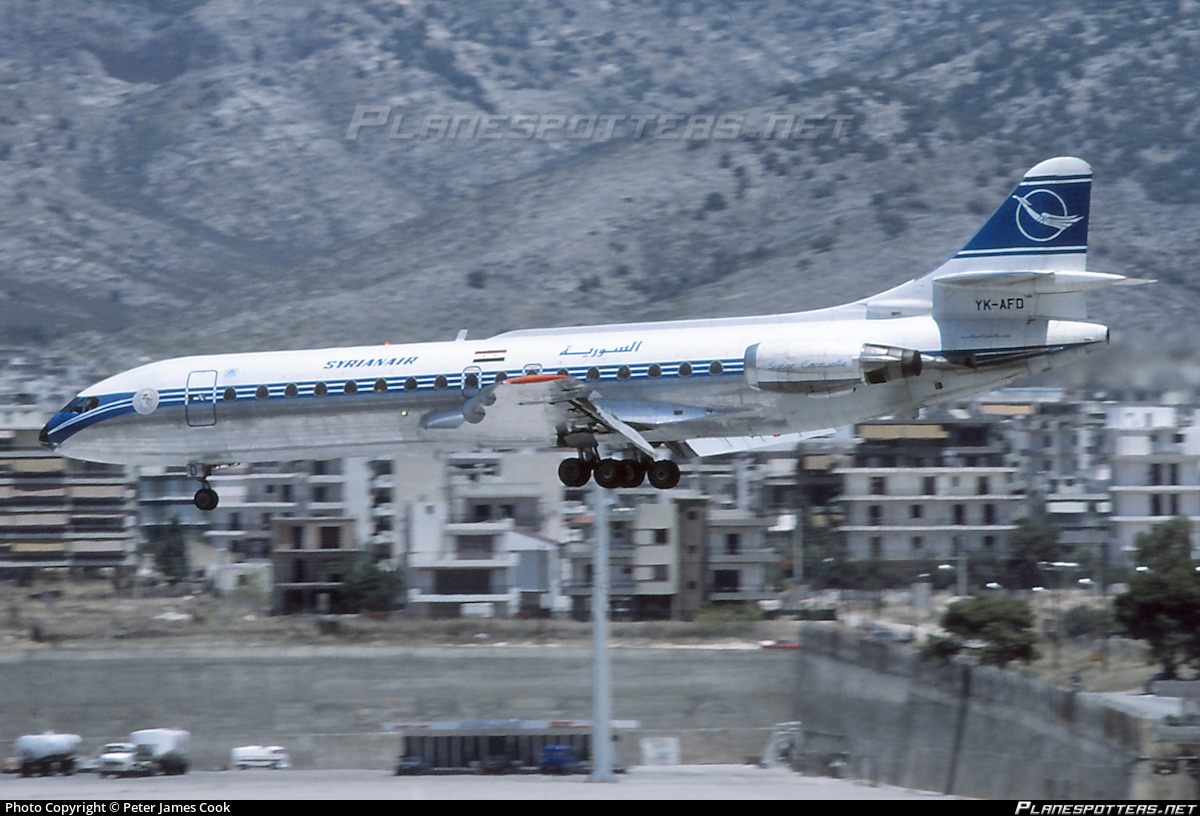 YK-AFD Syrian Arab Airlines Sud Aviation SE 210 Caravelle 10B (Super- Caravelle) Photo by Peter James Cook | ID 1219921 | Planespotters.net