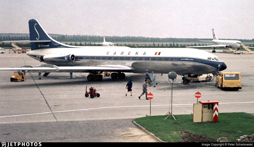 OO-SRF | Sud Aviation SE 210 Caravelle VIN | Sabena | Peter Scharkowski |  JetPhotos