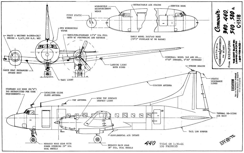 Kit Convair Twins guide pt7 (1-72, Execuform)