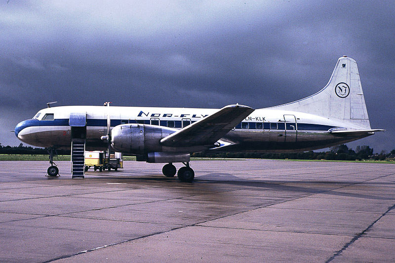 Aviation Photos & History: LN-KLK Convair CV-440-61