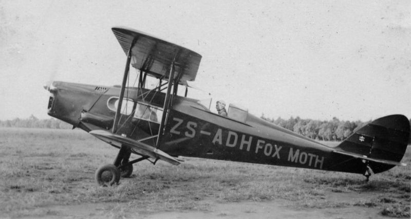 DH.83 Fox Moth. de Haviiland Aircraft South Africa