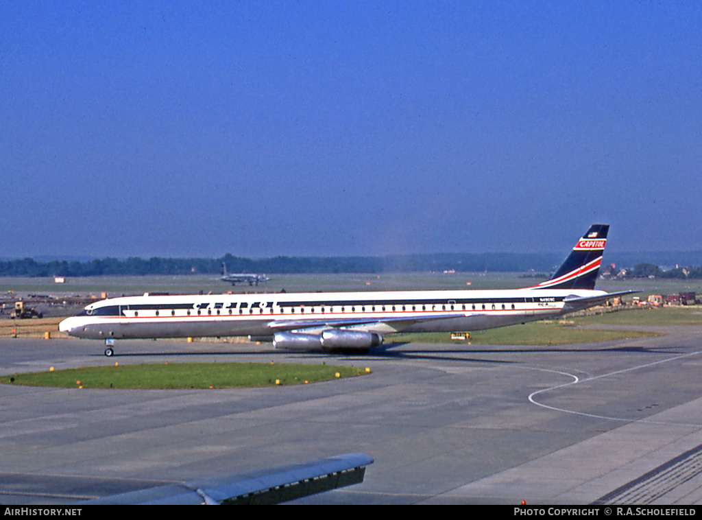 Aircraft Photo of N4909C | McDonnell Douglas DC-8-63CF | Capitol Airways | AirHistory.net #30574