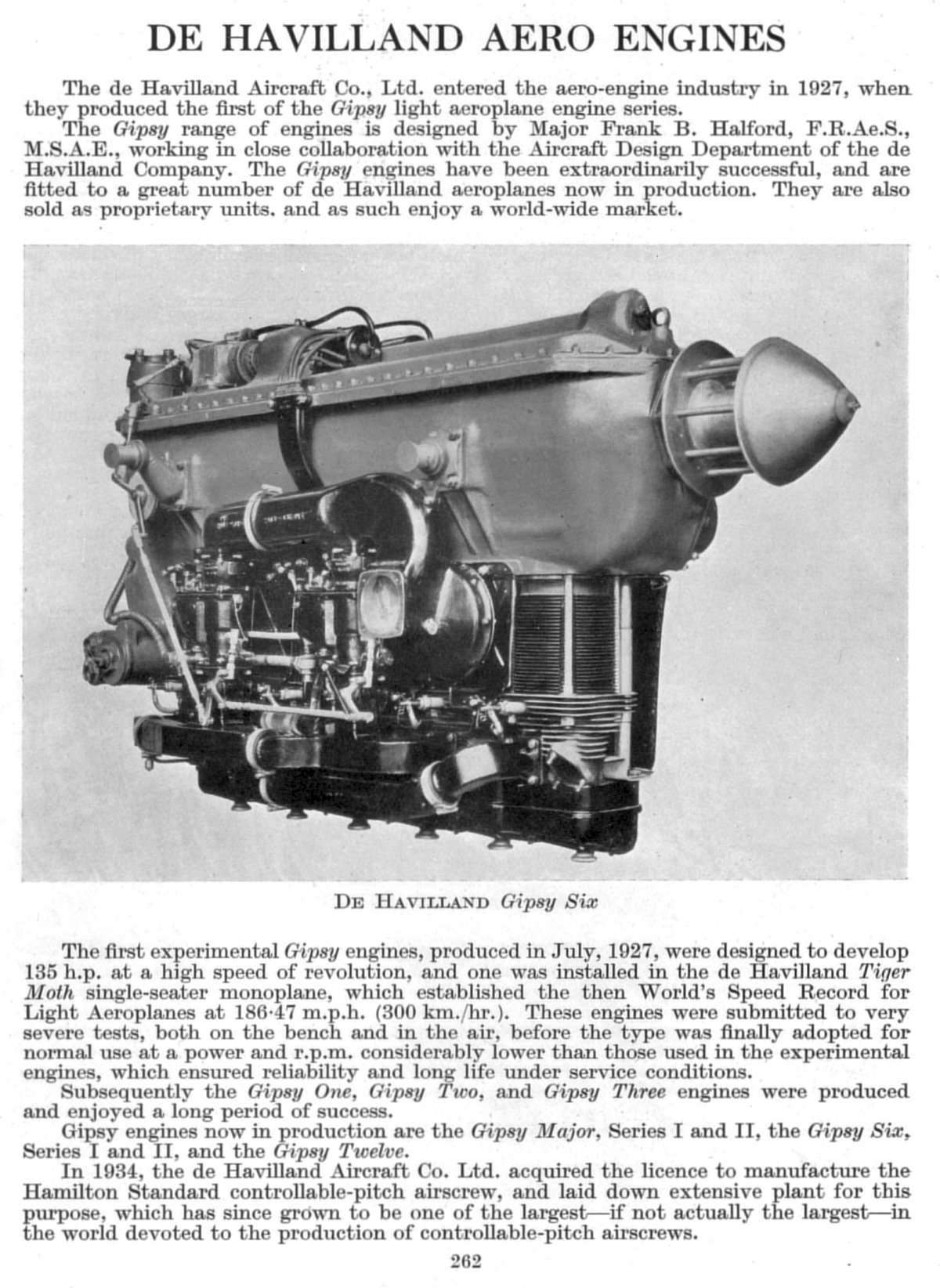 de Havilland Aero Engines