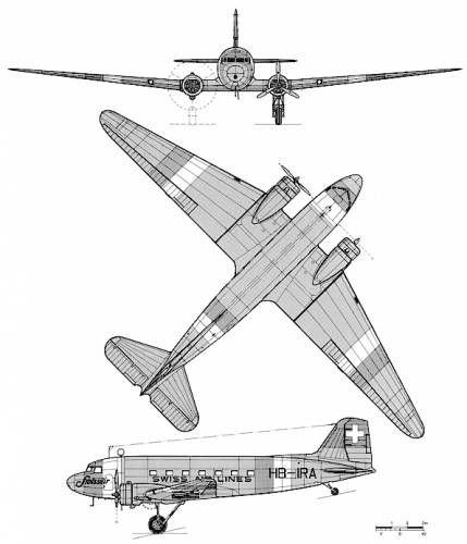 tattoo ideas | Douglas aircraft, Douglas dc3, Paper airplane models