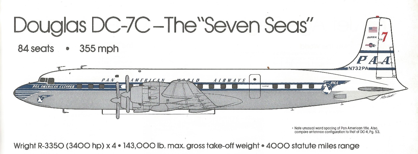 Pan Am Series  Part XXXVIII: The DC-7C | JPB TRANS CONSULTING, LLC