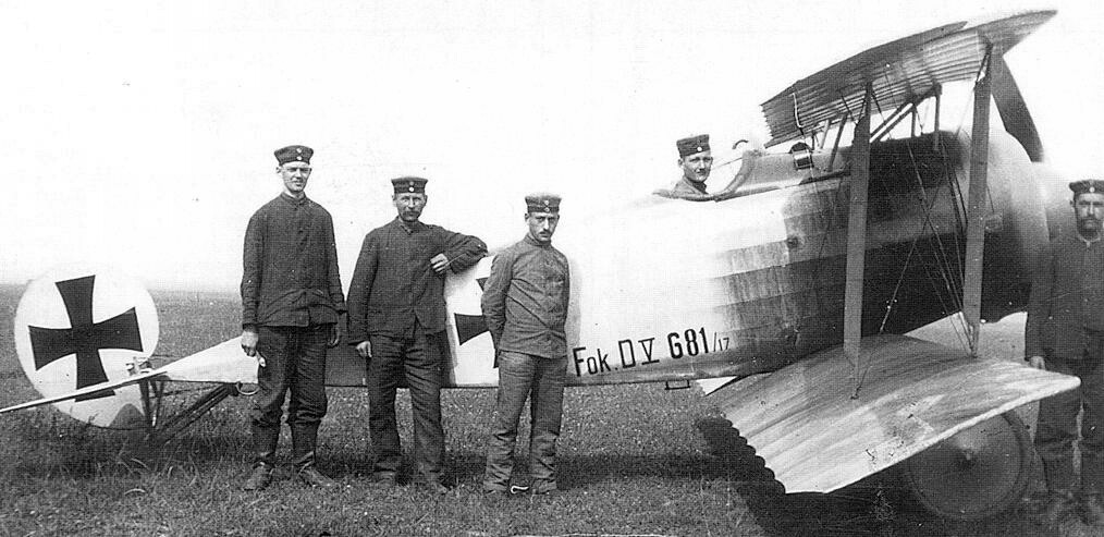 Afbeeldingsresultaat voor Fokker D.V