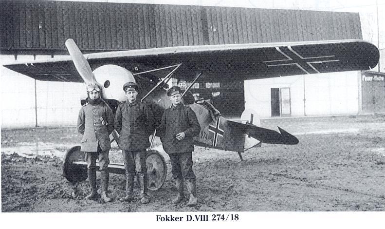 Afbeeldingsresultaat voor Fokker D.VIII