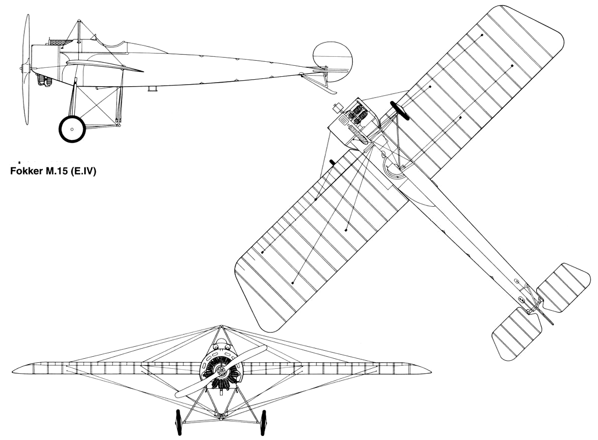 Afbeeldingsresultaat voor Fokker E.IV