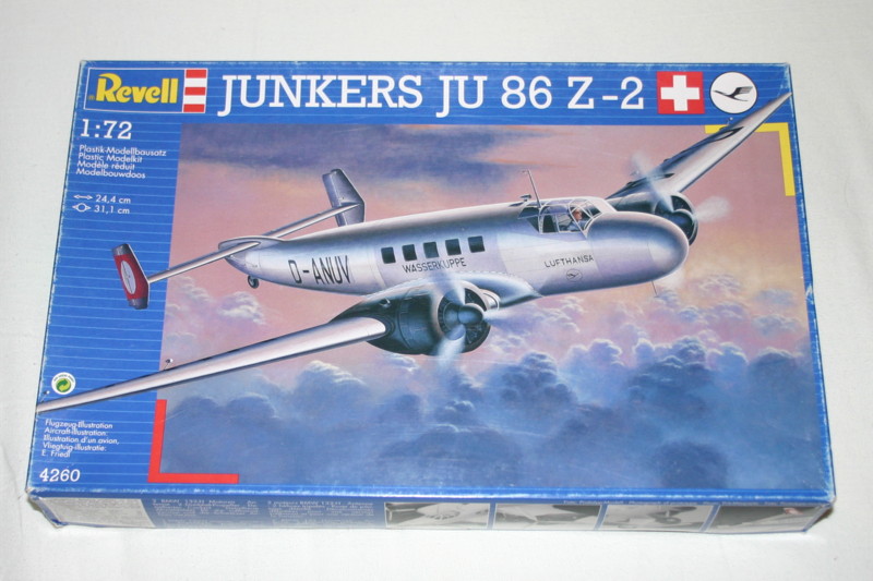 Modelbrouwers.nl modelbouw  Toon onderwerp - Junkers Ju-86 Z-2 Lufthansa