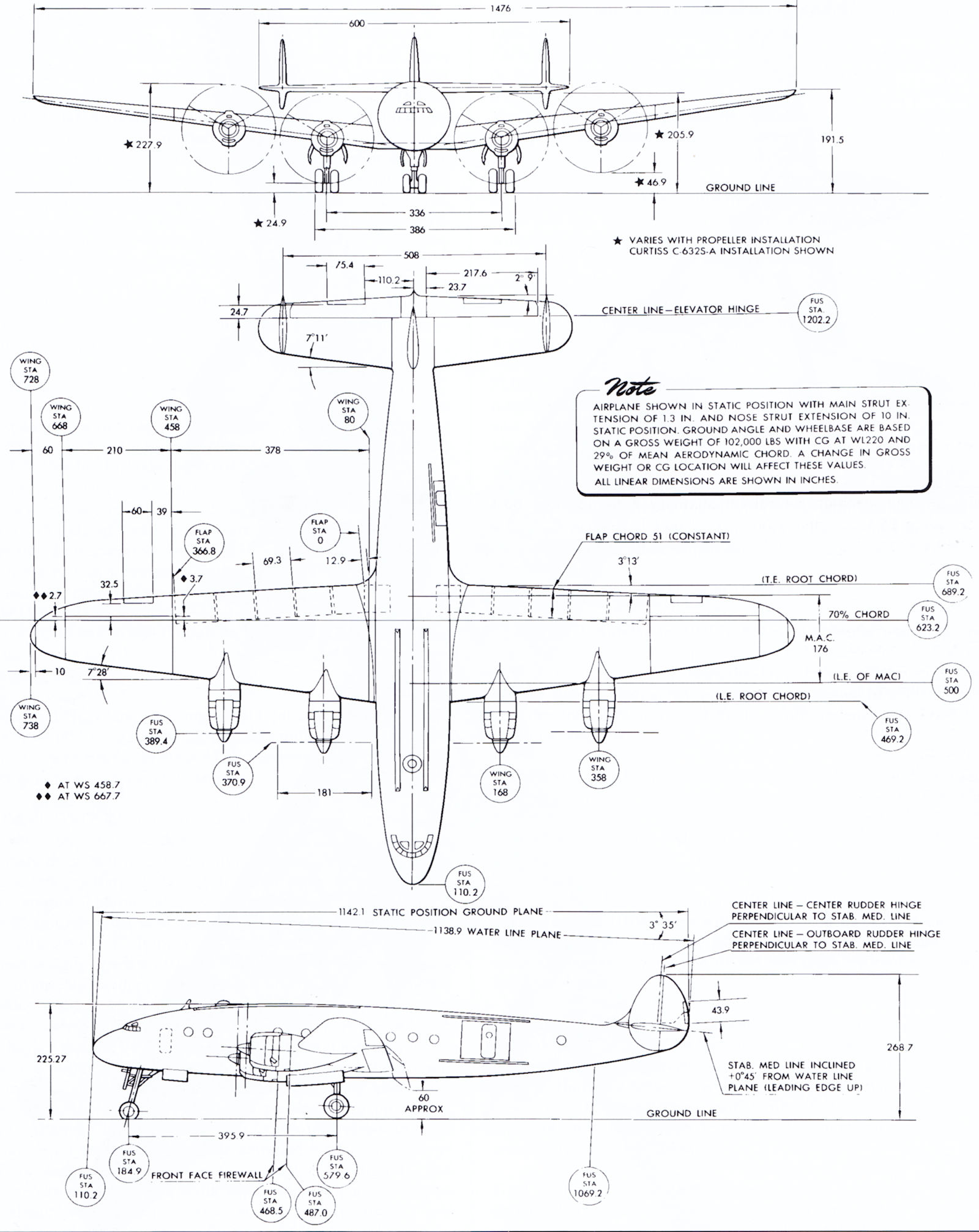 Lockheed Constellation - L.749 et L.1049