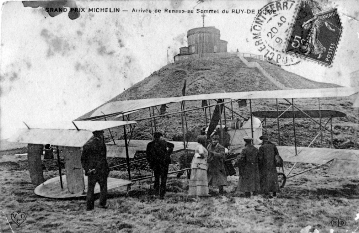 L'histoire du volcan puy de Dme en Auvergne