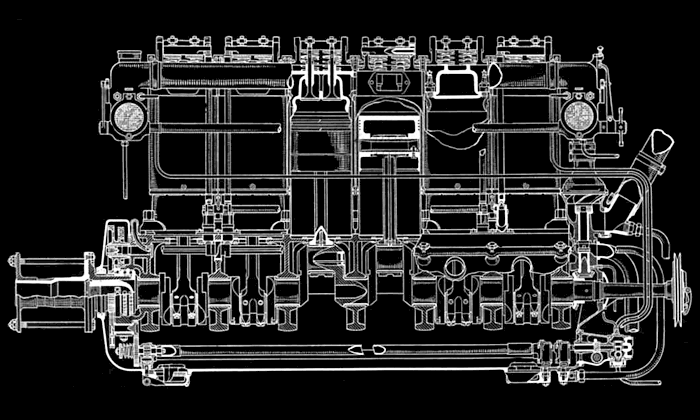 Maybach Mb.IV Blueprint