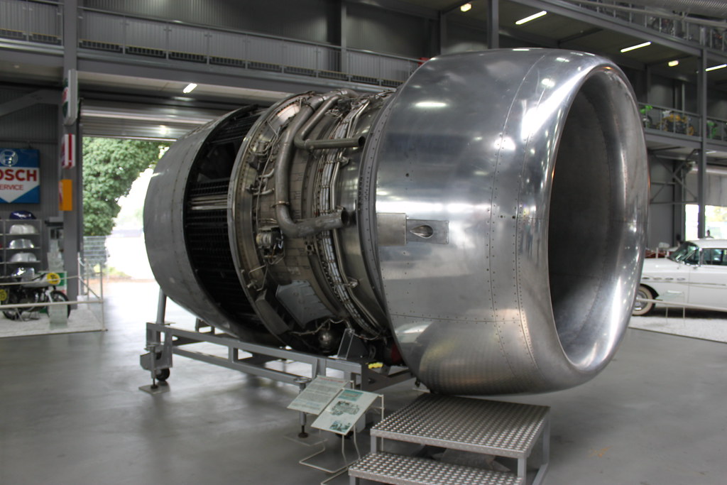 Rolls Royce RB.211-524B turbofan engine