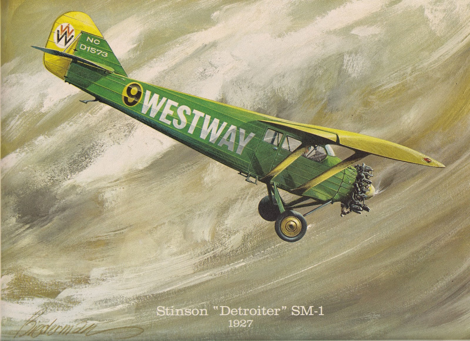 Progress is fine, but it&#39;s gone on for too long.: Stinson &quot;Detroiter&quot; SM-1,  1927