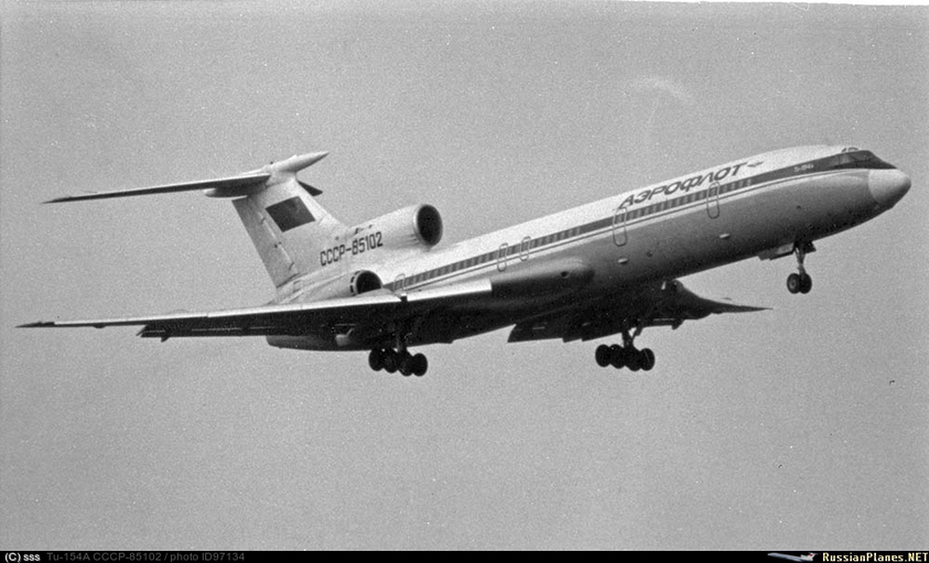Tupolev Tu-154A | Aeroflot | CCCP-85102