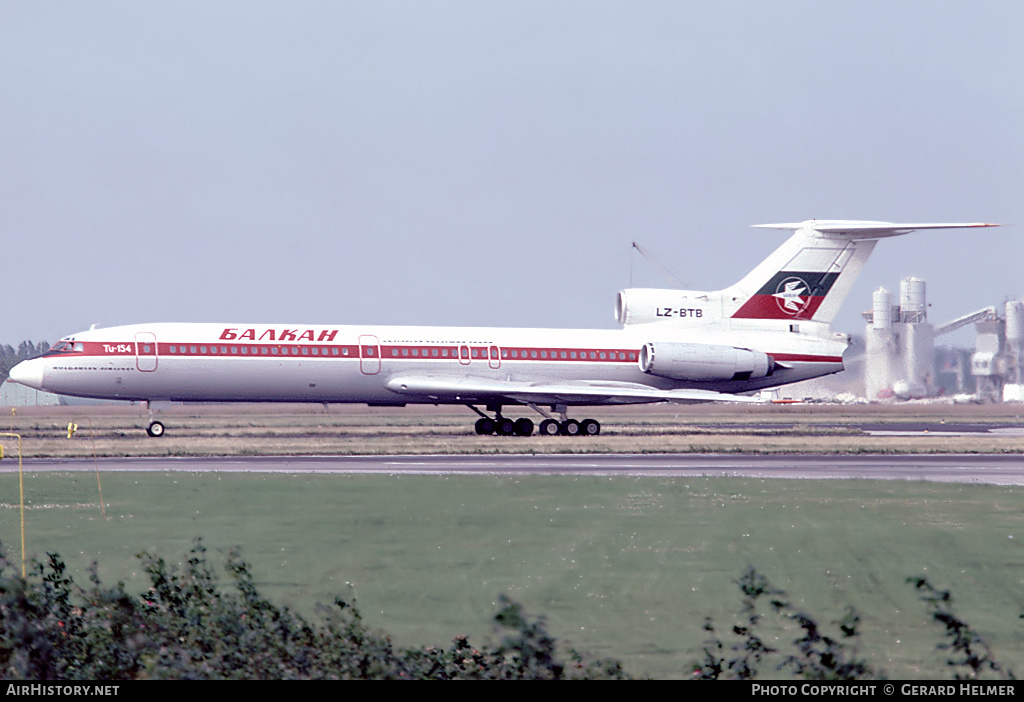 Aircraft Photo of LZ-BTB | Tupolev Tu-154B-1 | Balkan - Bulgarian Airlines | AirHistory.net 62077